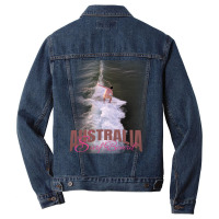 Australia Surf Board Humor Men Denim Jacket | Artistshot