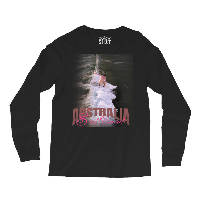 Australia Surf Board Humor Long Sleeve Shirts | Artistshot