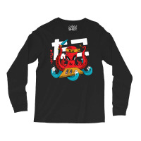 Sushi Chef Japanese Octopus Kraken Funny Gift T Sh Long Sleeve Shirts | Artistshot