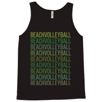 Green Text Beach Volleyball Vintage Tank Top | Artistshot