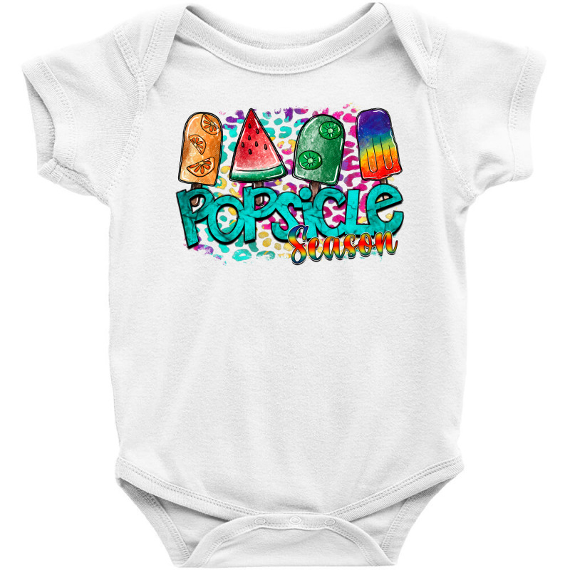 Popsicle Season Baby Bodysuit by SublimationCraftShop | Artistshot