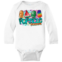 Popsicle Season Long Sleeve Baby Bodysuit | Artistshot