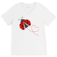 Ladybeetle Ladybugs Nature Lover Insect Fans Entom V-neck Tee | Artistshot