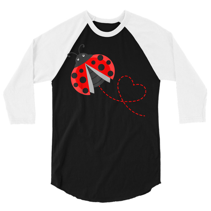 Ladybeetle Ladybugs Nature Lover Insect Fans Entom 3/4 Sleeve Shirt | Artistshot