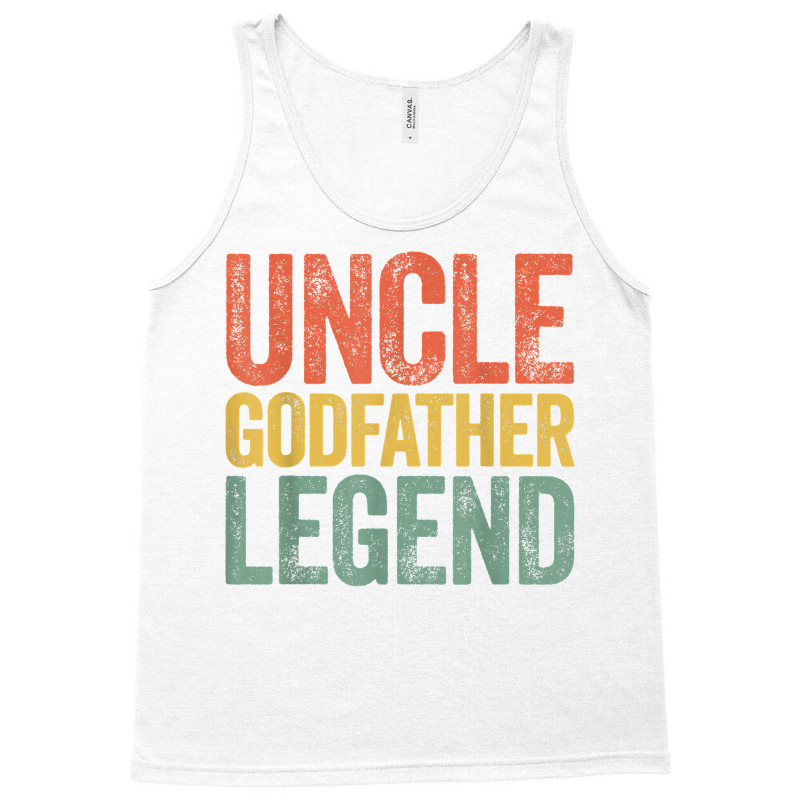 Mens Uncle Godfather Legend T Shirt Father's Day T Tank Top | Artistshot