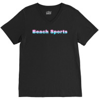 Beach Sports Hipster V-neck Tee | Artistshot