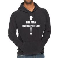 The Man, The Disappointment Funny Small Penis Nove Vintage Hoodie | Artistshot