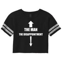 The Man, The Disappointment Funny Small Penis Nove Scorecard Crop Tee | Artistshot