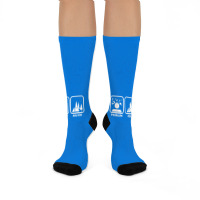 Tent Camping Crew Socks | Artistshot