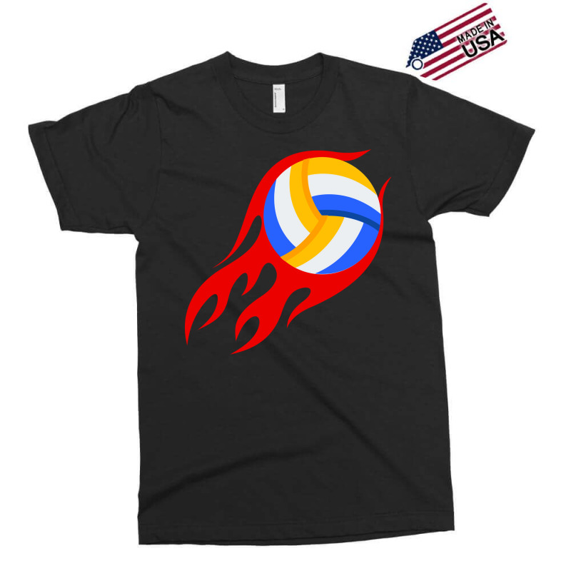 Beach Volleyball Fire Sport Summer Player Ball Gir Exclusive T-shirt by lindeaucterr | Artistshot