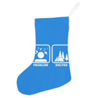 Tent Camping Holiday Stocking | Artistshot