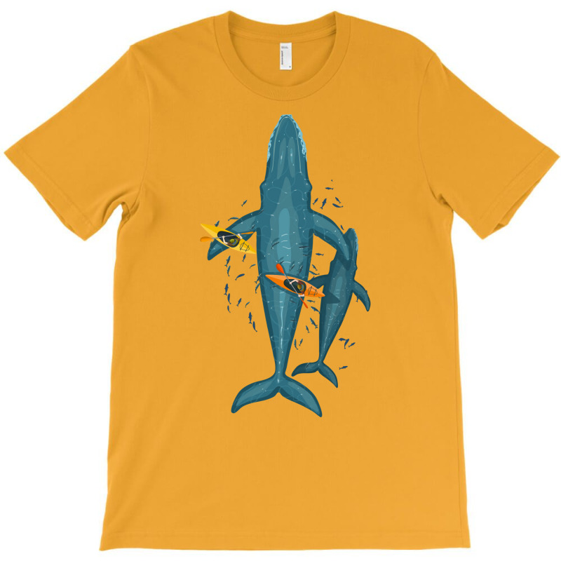 Canoes On Whale Family Tumblr T-shirt | Artistshot