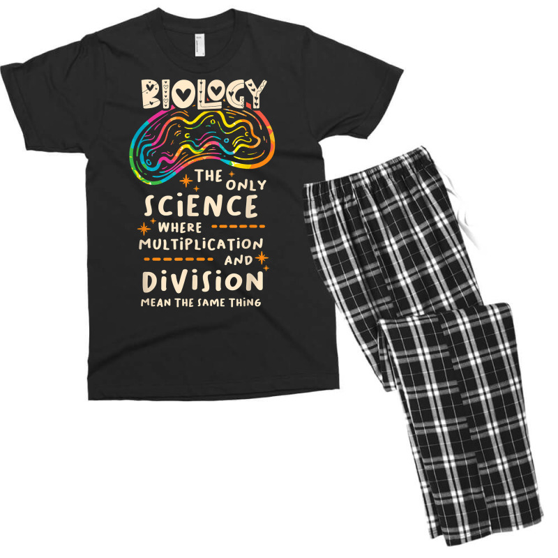 Teaching Biology Cell Biology T Shirt Men's T-shirt Pajama Set | Artistshot