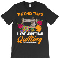 Funny Quilting It Began As A Harmless Hobby Quilt T-shirt | Artistshot