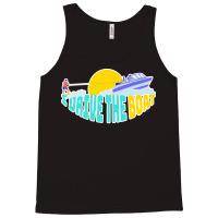 I Drive The Boat Waterskiing Yellow Tank Top | Artistshot