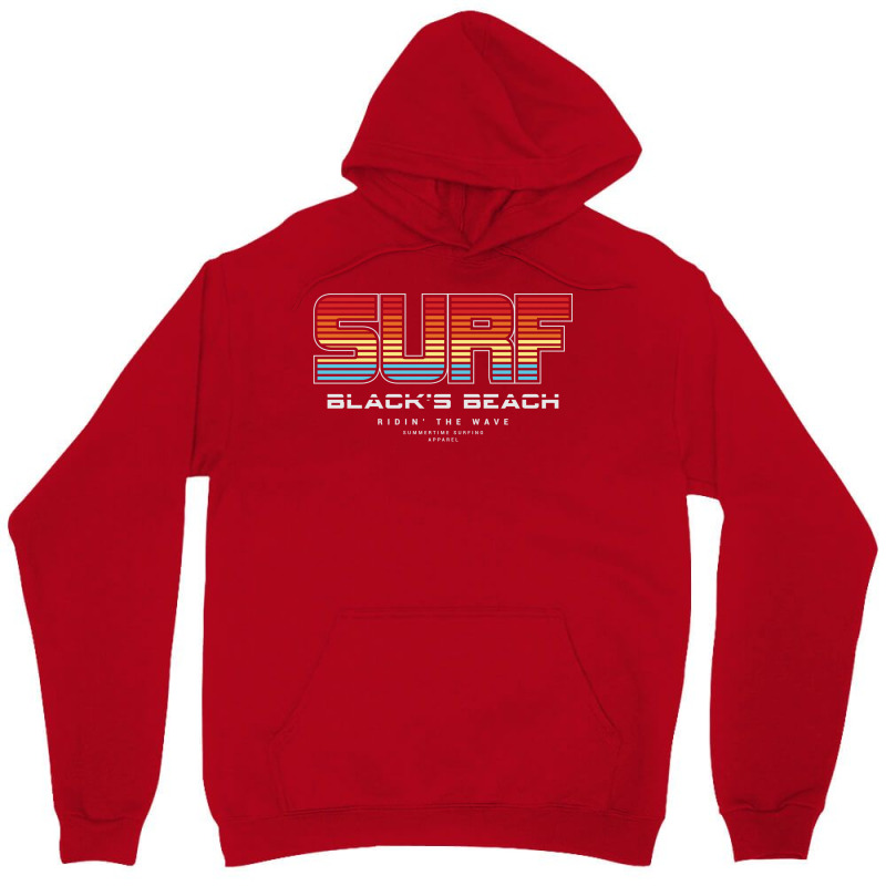 Surf In Blacks Beach Love Unisex Hoodie by dalmangaribd | Artistshot