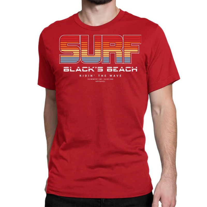 Surf In Blacks Beach Love Classic T-shirt by dalmangaribd | Artistshot