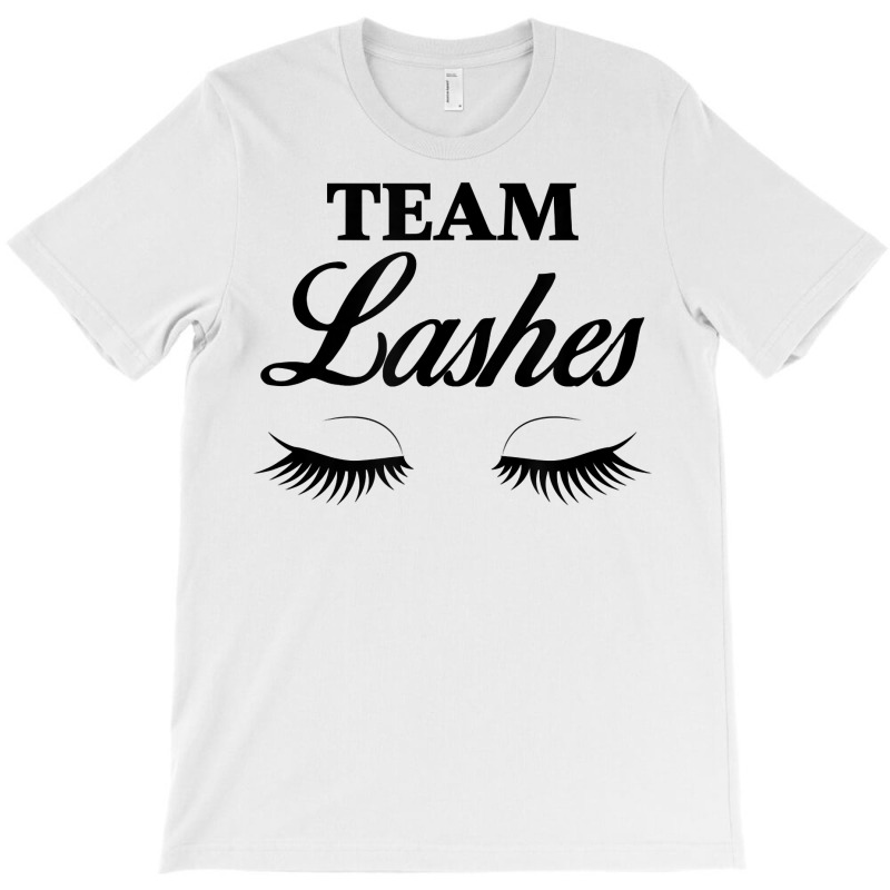 Team Staches Team Lashes Gender Reveal Team Pink T T-shirt | Artistshot