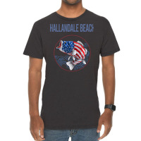 Usa Flag Fish Hallandale Beach Hipster Vintage T-shirt | Artistshot