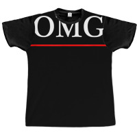 T Shirt That Says The Word   Omg   On It  Funny Gi Graphic T-shirt | Artistshot