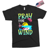 Kiteboarding Pray For Wind Kitesurfing Love Exclusive T-shirt | Artistshot