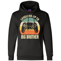 Leveling Up To Big Brother 2023 Funny Gamer Vintag Champion Hoodie | Artistshot