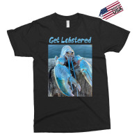 Funny Jumpscare Lobster Meme Blue Crustacean Exclusive T-shirt | Artistshot