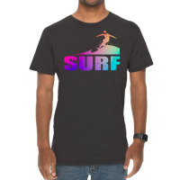 Surf Yellow Vintage T-shirt | Artistshot