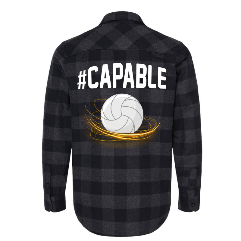 Volleyball Capable Sport Trending Flannel Shirt by zelekmanfraw | Artistshot