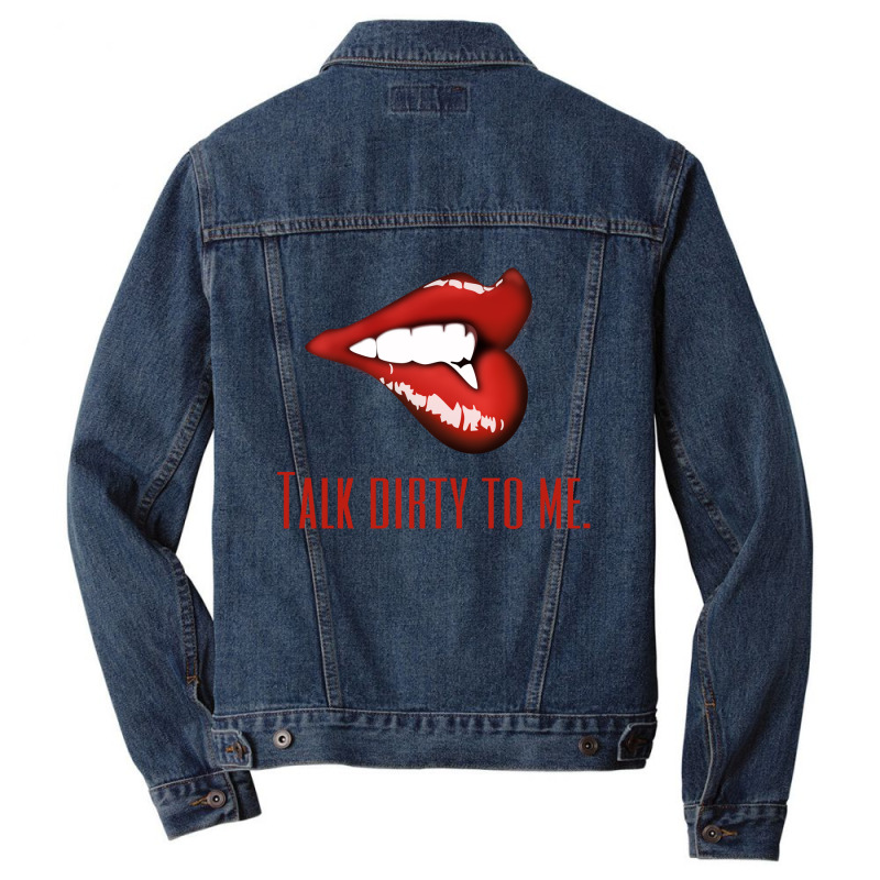 Talk To Me Men Denim Jacket | Artistshot