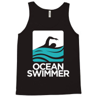 Ocean Swimmer Gift For Swim Lovers Green Tank Top | Artistshot