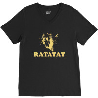 Cool Vector Ratatat V-neck Tee | Artistshot