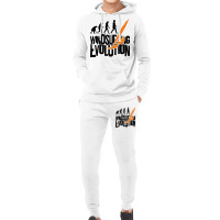 Windsurfing Evolution Girl Hoodie & Jogger Set | Artistshot