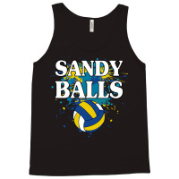 Sandy Balls Beach Volleyball Funny Player Team Quo Tank Top | Artistshot