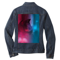 Malenkiy Ladies Denim Jacket | Artistshot