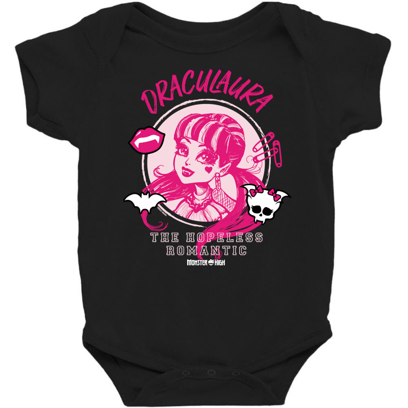 Monster High   Draculaura Pullover Hoodie Baby Bodysuit by kulowbu | Artistshot