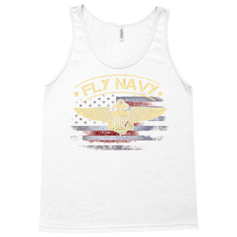 Classic Naval Officer Pilot Wings Long Sleeve T Sh Tank Top by heffopance | Artistshot