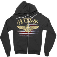 Classic Naval Officer Pilot Wings Long Sleeve T Sh Zipper Hoodie | Artistshot