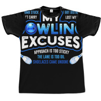 My Bowling Excuses Hoodie Funny Bowling Gift Graphic T-shirt | Artistshot