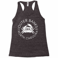 Outer Banks North Carolina Crab Obx Beach Summer V Racerback Tank | Artistshot