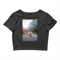 Mountain Guest Crop Top | Artistshot