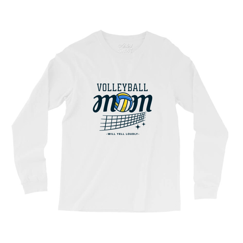 Voley Ball Mom Tumblr Long Sleeve Shirts | Artistshot