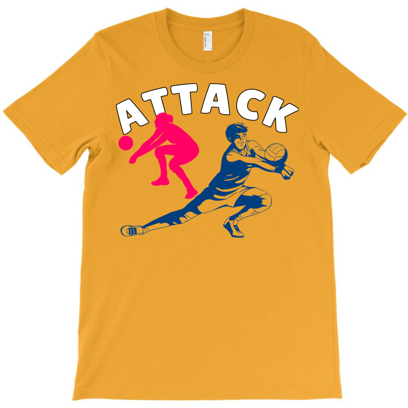 Volleyball Attack Music T-shirt | Artistshot