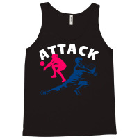 Volleyball Attack Music Tank Top | Artistshot