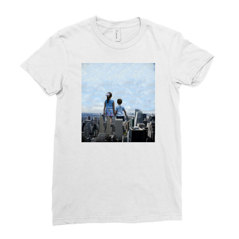 Big In New York Ladies Fitted T-Shirt by omerpsd | Artistshot