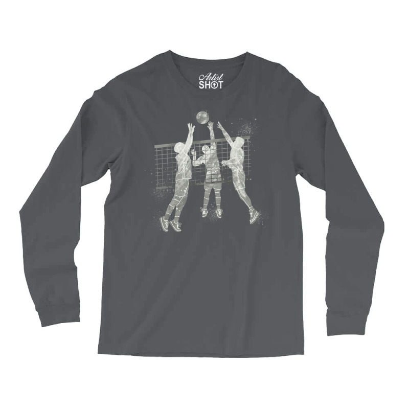 Volleyball Joust Cute Long Sleeve Shirts by lindeaucterr | Artistshot