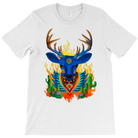 Third Eye Huichol Deer T Shirt T-shirt | Artistshot