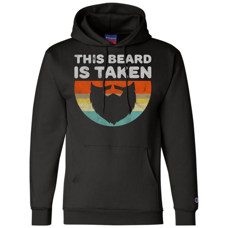 Funny Boyfriend Or Husband With A Beard Gift For B Champion Hoodie by baucerifew | Artistshot