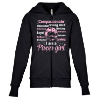 Compassionate Strong Hand Working Loving I Am A Pi Youth Zipper Hoodie | Artistshot