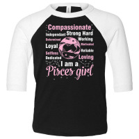 Compassionate Strong Hand Working Loving I Am A Pi Toddler 3/4 Sleeve Tee | Artistshot